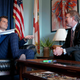 Left to right: Rep. Matt Gaetz (R-FL) and Rep. Thomas Massie (R-KY)